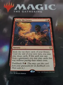 Mtg. 2x Ignite the Future. Commander 2019. Lp - Image 1