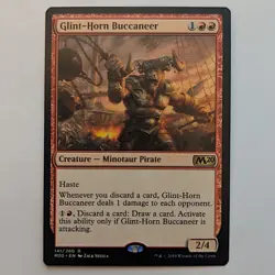 Glint-Horn Buccaneer, 2020 Core Set (M20) #141 NM MTG - Image 1