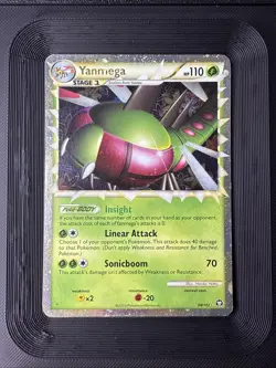 Yanmega - 98/102 - Prime Holo Rare - HGSS Triumphant - Pokemon Card MP - Image 1