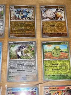 Pokemon Set 12 Holo Karten Karmesin & Purpur Pokemon Deutsch NM - Image 4