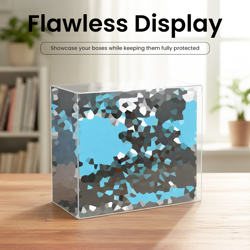 Clear Plastic Protector for Pokemon ETB Box 0.5mm Display Case Storage 1-80 Pack - Image 5