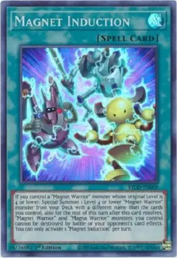 Magnet Induction - KICO-EN009 Super Rare 1st Ed Yugioh King's Court - Image 1