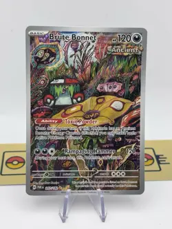 Pokemon TCG Brute Bonnet Card 207/182 Sv04: Paradox Rift Near Mint Condition - Image 1