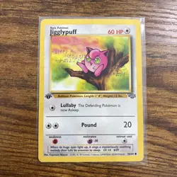 Pokemon TCG Jigglypuff 1st Edition Jungle Card 54/64 Regular Common - Image 1