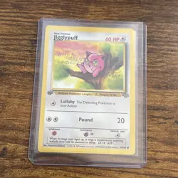 Pokemon TCG Jigglypuff 1st Edition Jungle Card 54/64 Regular Common - Image 3