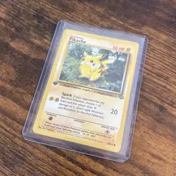 Pokemon Pikachu TCG Jungle Card 60/64 1st Edition Common - Image 3