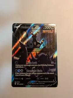 Pokemon TCG Umbreon V Alt Art Holo Ultra Rare Card Evolving Skies 189/203 - NM/M - Image 1