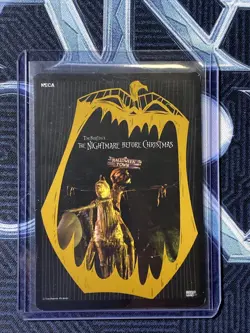 Nightmare Before Christmas TCG NBC Card Game Promo Holo Lock Tournament Card - Image 2