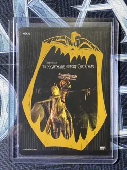 Nightmare Before Christmas TCG NBC Card Game Promo Holo Barrel Tournament Card - Image 2