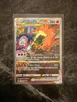 Pokemon TCG Charizard VSTAR SWSH262 Sword & Shield Promo Card Holo NM Condition - Image 1