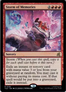 MTG Storm of Memories (126) | NM | Avatar: Eternal-Legal (TLE) - Image 1