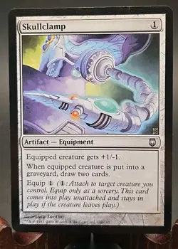 Skullclamp Darksteel MTG Regular Lightly Played - Image 1