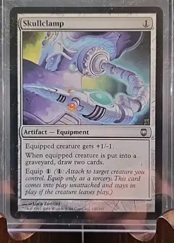 Skullclamp Darksteel MTG Regular Lightly Played - Image 3