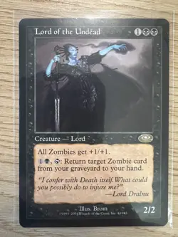 MTG NM Lord of The Undead Planeshift Free Shipping In The US with Tracking - Image 1