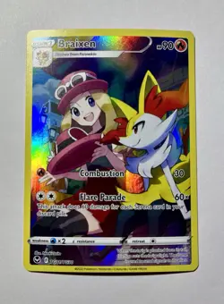 Pokemon TCG Braixen Silver Tempest Trainer Gallery #TG01/TG30 Ultra Rare - NM - Image 1