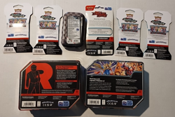 POKEMON TEAM ROCKET TIN/SLASHING LEGEND TIN/UNOVA MINI TIN/5 PACKS - Image 2