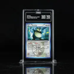 2013 POKEMON BLACK & WHITE PLASMA STORM #101 SNORLAX TAG 10 POP 1 - Image 1