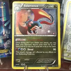 Pokemon TCG Salamence 8/20 Cosmos Holo Exclusive Dragon Vault - Image 1
