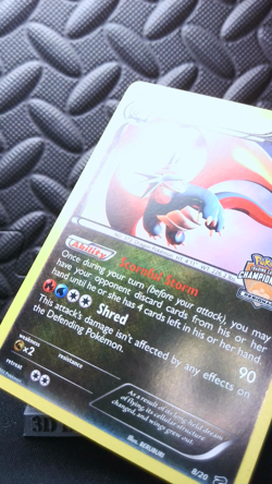| Pokemon Salamence 8/20 League And Championships REVERSE Holo Promo LP 🔥 | - Image 2