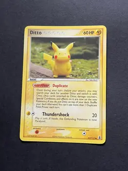 ⚡Ditto Pikachu⚡ 63/113 EX Delta Species Pokemon TCG - Image 1
