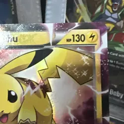 Pokemon TCG Black Star Promo Holo Pikachu EX XY84 - Image 3