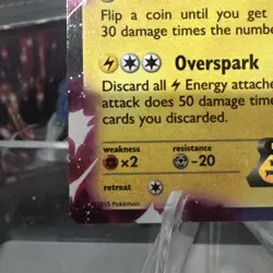 Pokemon TCG Black Star Promo Holo Pikachu EX XY84 - Image 5