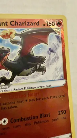 TCG Pokemon Radiant Charizard Rare Fire Holofoil 020/159 NM - Image 4