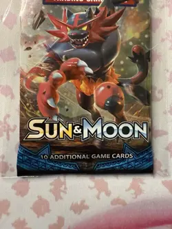 Lot of 4 2017 Pokemon TCG Sun and Moon Base Set Booster Packs Full Art Set New - Image 5