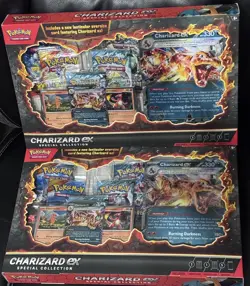 Pokemon Charizard ex Special Collection box New sealed set of 2 (two) - Image 1