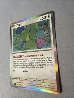 Pokemon TCG * Scarlet & Violet 151 * 132/165 Ditto Rare * HOLO * NM - Image 2