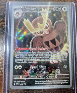 Noctowl NM SVP141 Scarlet & Violet Promo 141 Pokemon Holo Rare Collection NM - Image 1