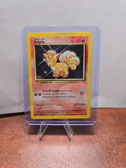 Vulpix 1999-2000 Base Set 4th Print Pokemon WOTC 68/102 Italian - Image 1