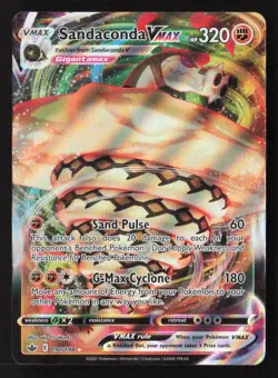 Sandaconda VMAX Ultra Rare Holo SWSH06 090/198 NM Pokemon TCG - Image 1