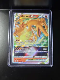 Pokemon TCG Charizard VSTAR Ultra Rare Holo 019/159 Crown Zenith NM - Image 1