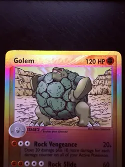 GOLEM REVERSE HOLO 5/97 EX DRAGON NM POKEMON - Image 3