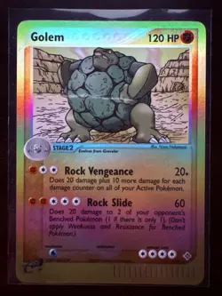 GOLEM REVERSE HOLO 5/97 EX DRAGON NM POKEMON - Image 5