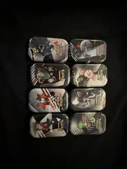 Pokemon TCG Black Bolt White Flare Unova Mini Tin Krookodile Excadrill SEALED - Image 3