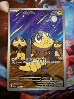 Helioptile 143/132 IR Illustration Rare ME01: Mega Evolution Pokemon TCG NM - Image 1