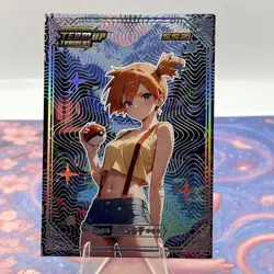 POKEMON TEAM UP TRAINERS - * MISTY - SS2 * SLIVER FOIL HOLO * - Image 1