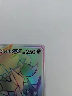 Greninja & Zoroark GX Unbroken Bonds 222/214 Secret Rare Rainbow English NM - Image 3