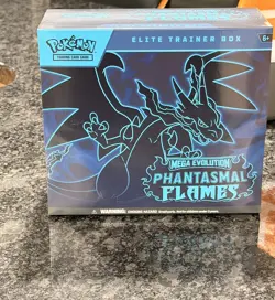 Pokemon TCG Phantasmal Flames Elite Trainer Box Factory Sealed - Image 1
