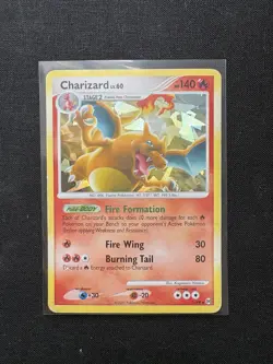 Pokemon TCG Charizard 1/99 Arceus Cracked Ice Holo Rare - Image 1