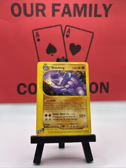 Nidoking 24/147 Aquapolis Regular Rare Pokemon TCG 2002 HP - Image 1