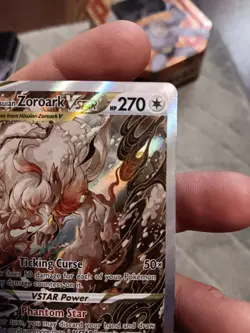 Pokemon TCG: Hisuian Zoroark VSTAR Crown Zenith GG56/GG70 Alt Art Holo "VLP" - Image 5