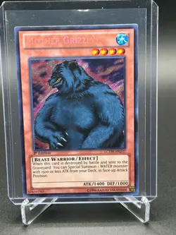 Yugioh TCG Mother Grizzly LCYW-EN237 Secret Rare 1st Edition NM - Image 1