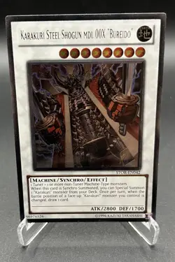 Karakuri Steel Shogun MDL 00X "Bureido" STOR-EN042 Ultimate Rare Unlimited - LP - Image 1