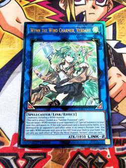 Wynn the Wind Charmer, Verdant ra03-en045 (NM+) Ultimate Rare Yu-Gi-Oh! - Image 1