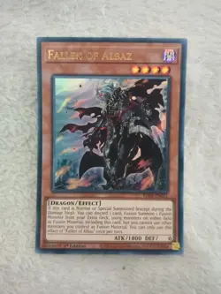 Fallen of Albaz RA01-EN021 Ultra Rare 1st Edition YuGiOh Card - Image 1