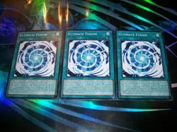 3x Ultimate Fusion 1st Edition Common SDWD-EN021 Yu-Gi-Oh! - Image 1