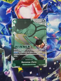 Roronoa Zoro (Winner Pack 2025 Vol. 3) EB02-019 One Piece Promotion Cards Foil - Image 1